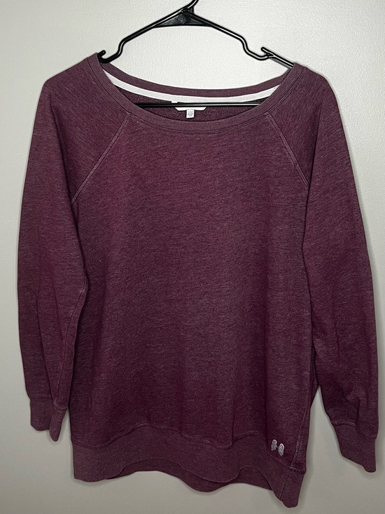 Victoria's Secret Sweaters - Victoria Secret Maroon Crewneck Sweatshirt Small